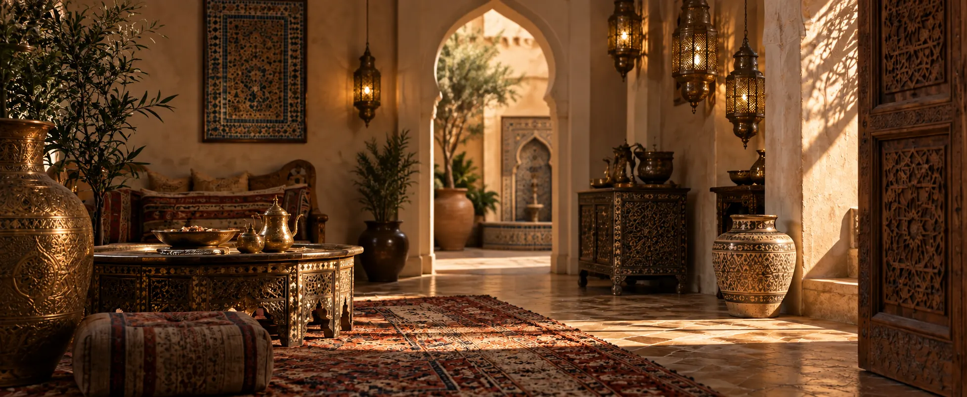 Intérieur de Luxe Marocain